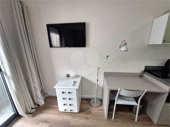 Imagem Apartamento à venda ou para alugar com 1 quarto no condomínio Essencial Brooklin, São Paulo - SP