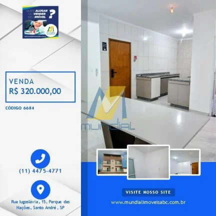 Apartamento Sem Condomínio à Venda | Vila América | Santo André - SP