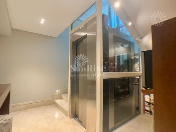 Imagem Casa espetacular Alphaville Conde | 4 suítes - elevador - esquina | 700m² - garagem subterrânea R$70.000