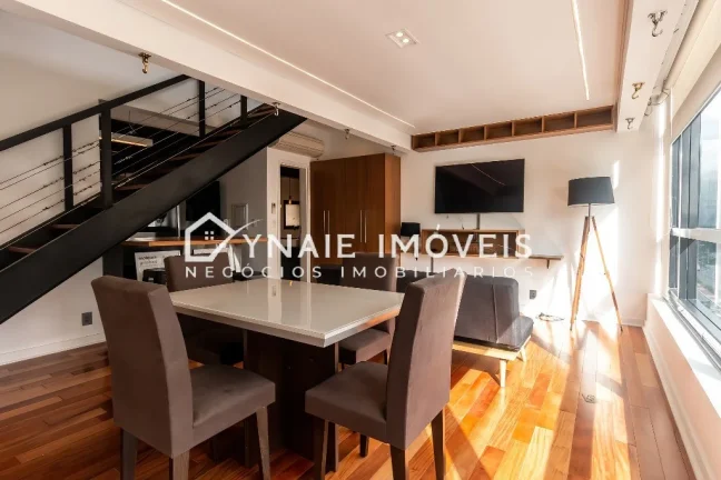 Imagem Apartamento para locação no Brooklin Paulista, São Paulo-SP - 1 quarto, 1 suíte, 1 vaga de garagem e 64m² de área!