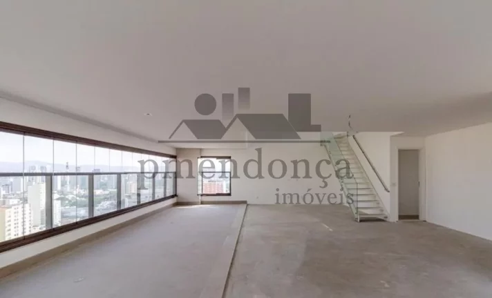 Imagem Cobertura Duplex Nova, 604m², localizada na região nobre de Higienópolis - São Paulo.