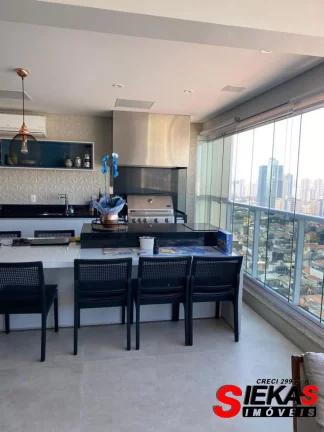 Imagem Imperdível: Apartamento à venda em São Paulo-SP, Vila Regente Feijó! 3 quartos, 3 suítes, 2 salas, 4 banheiros, 4 vagas de garagem, 165m².