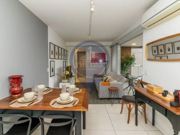 Imagem Apartamento à venda na Consolação, São Paulo-SP: 1 quarto, 2 salas, 1 banheiro, 1 vaga de garagem, 48 m² de área.