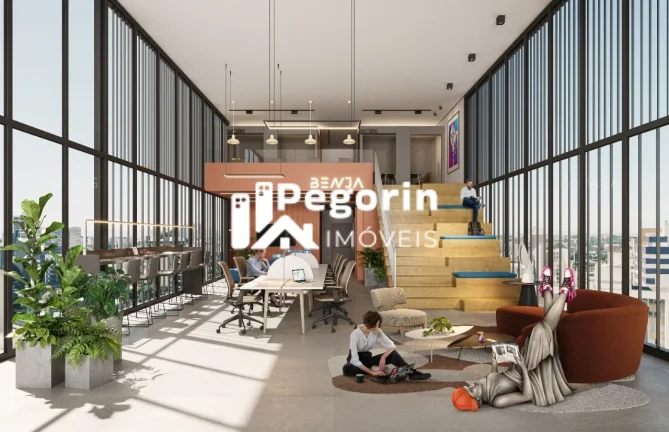 Imagem Studio à venda em Curitiba, Centro, com 1 quarto, 26,00m²