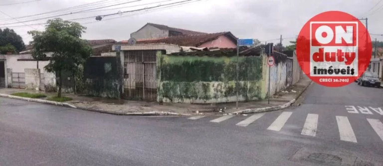 Imagem Terreno à venda, 225 m² por R$ 296.800,00 - Castelo - Santos/SP