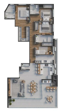 Imagem Apartamento em Centro - Joinville SC