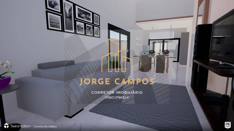 Imagem CA-25248 - CASA NOVA 3 DORM NO CONDOMÍNIO VEREDAS DOS CAMPOS EM SJCAMPOS SP