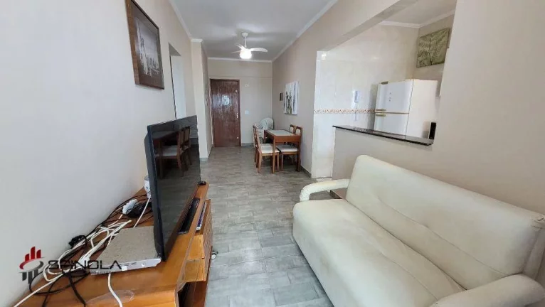 Imagem Apartamento com 2 dormitórios à venda, 69 m² por R$ 515.000,00 - Maracanã - Praia Grande/SP