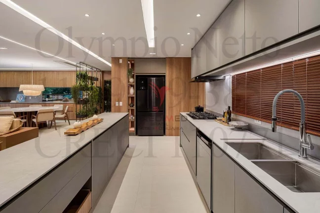 Imagem Apartamento no Brooklyn,Mobiliado Porteira fechada.3 Suites, 3 Vagas de Garagem
