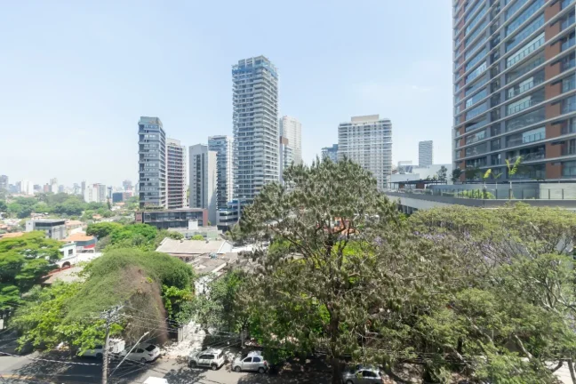 Imagem Apartamento Alto Padrão no Sumaré 214 m², 4 Dormitórios, Hall Privativo e Varanda Gourmet Integr...