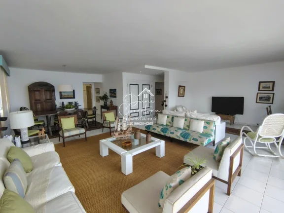 Imagem Imperdível oportunidade: Apartamento de luxo com 4 quartos e 4 suítes à venda em Guarujá-SP, no bairro Pitangueiras!