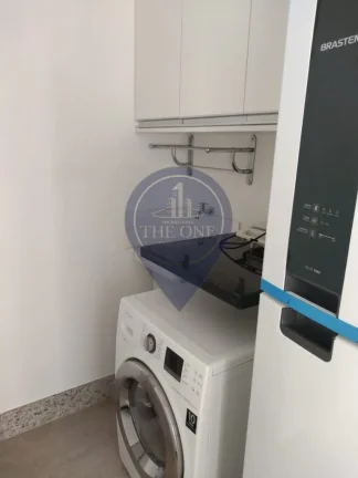 Imagem Apartamento para locação no Jardim Paulista: 1 quarto, 1 suíte, 2 salas, 2 banheiros e 1 vaga de garagem, 45m².