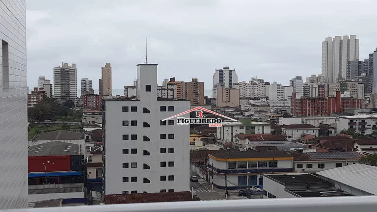 Imagem Apartamento com 2 dormitórios para alugar, 60 m² por R$ 3.400,02/mês - Boqueirão - Praia Grande/SP