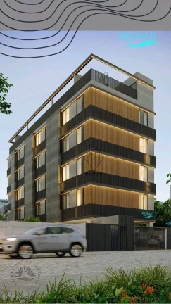 Imagem Flats Studio com área de lazer na cobertura à 500m da praia de Intermares -FL0583