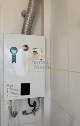 Imagem Apartamento de 63 m², com 2 dormitórios, sendo 1 suíte, 2 banheiros, sala ampla integrada à cozi...