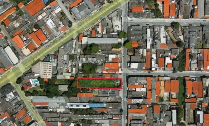 Imagem Terreno, 702 m² - venda por R$ 780.000,00 ou aluguel por R$ 3.340,35/mês - Calmon Viana - Poá/SP
