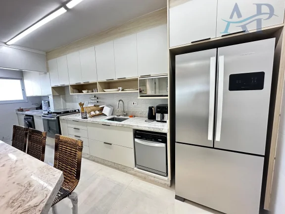 Imagem Apartamento Frente Mar em Praia Grande com 3 Dormitórios