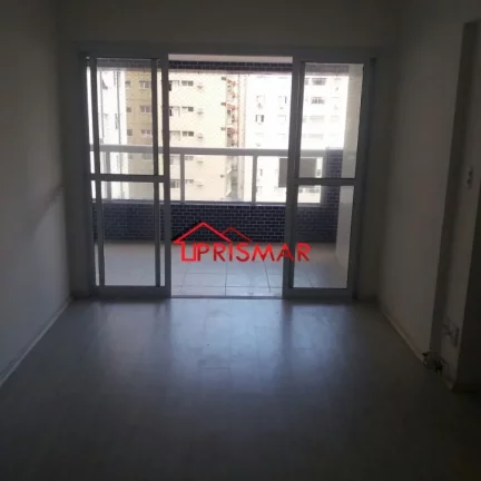 Imagem Apartamento no Itarare com vista lateral para o mar 1 vaga