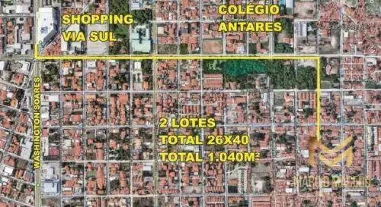 Imagem Terreno à venda, 1040 m² por R$ 850.000,00 - Sapiranga - Fortaleza/CE