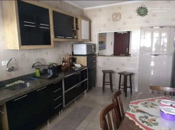 Imagem Apartamento com 2 dormitórios à venda, 90 m² por R$ 350.000,00 - Tupi - Praia Grande/SP