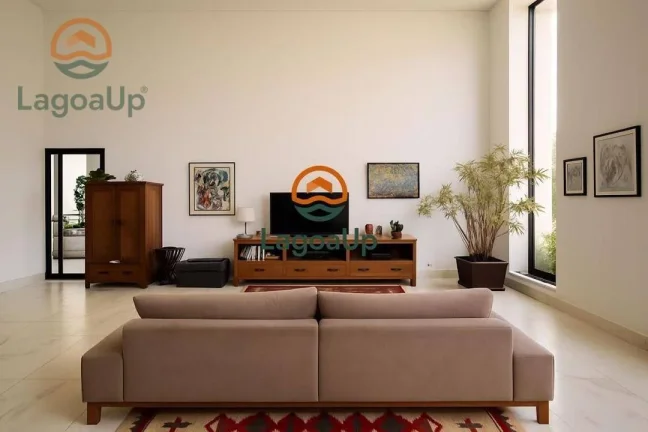Imagem Casa com 4 dormitórios à venda, 270 m² por R$ 2.350.000,00 - Condomínio Veredas da Lagoa - Lagoa Santa/MG