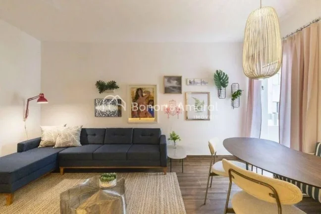 Imagem Lindo apartamento mobiliado e decorado no Cambuí, totalmente reformado. 

Possui 1 quarto com armá...