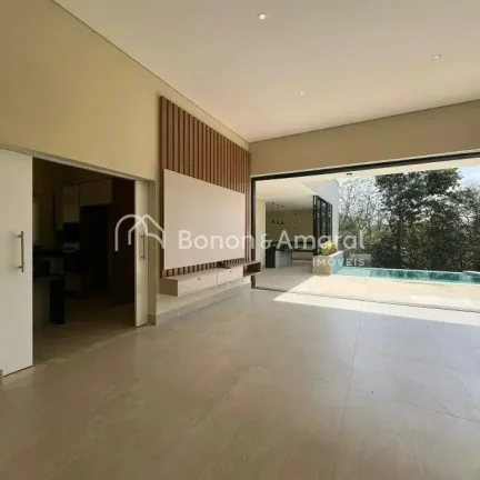 Imagem Casa térrea para locação no Condomínio Parque das Sapucaias
Elegância, conforto e integração ...