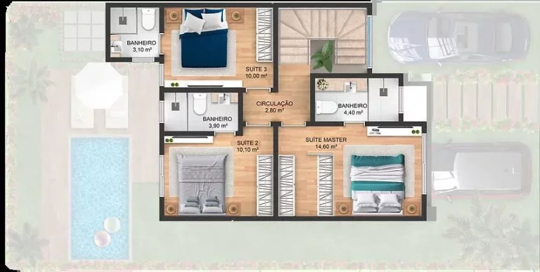 Imagem Casa com 3 quartos, 240m2, à venda em Lauro de Freitas, Praia de buraquinho