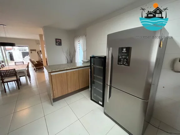Imagem Aluguel em Juquehy, Venda - Casa em condomínio, 350 metros da praia, piscina privativa, - Acomodação 10 pessoas | Juquehy Imobiliária