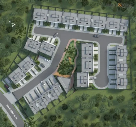 Imagem Triplex para Venda em Curitiba, Abranches, 3 dormitórios, 1 suíte, 3 banheiros, 2 vagas