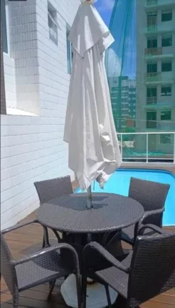 Imagem Apartamento Moderno e Funcional a 200m da Praia – Conforto e Sofisticação no Acrux Residence