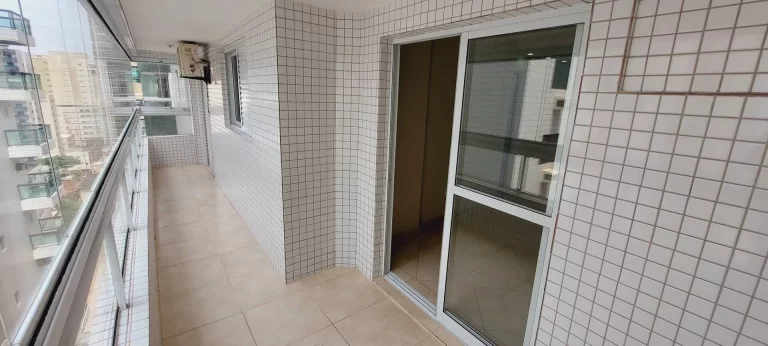 Imagem Apartamento 2 dormitórios no canto do forte com vista Mar