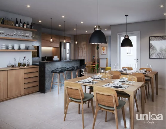 Imagem Apto 02 dormitórios para venda com suíte sacada e churrasqueira Res Di Napoli