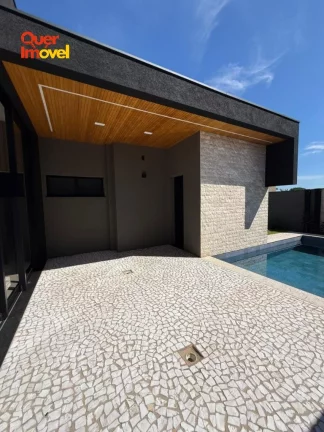 Imagem Residência de Luxo em Condomínio no Alphaville Ribeirão Preto-SP: 4 Quartos, 4 Suítes, 2 Salas, 4 Banheiros, 262,14m².