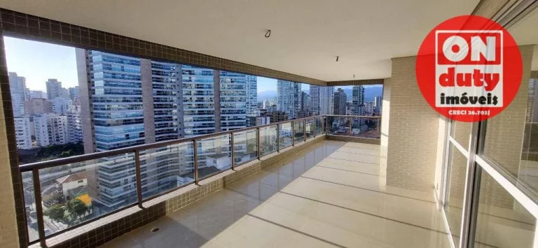 Imagem Apartamento à venda, 210 m² por R$ 3.300.000,00 - Embaré - Santos/SP