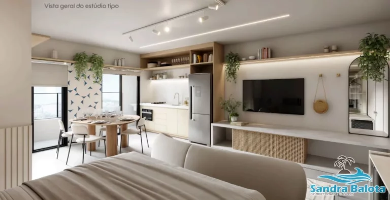 Imagem Estúdio com 42,50m²/Perequê Açú