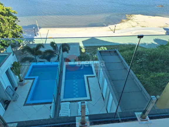 Imagem Casa triplex independente, 3 quartos, vista para lagoa, Pontinha - Araruama