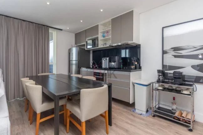 Imagem Meta Title: Cobertura Geo Berrini: 108m² de Skyline e Rentabilidade no Brooklin