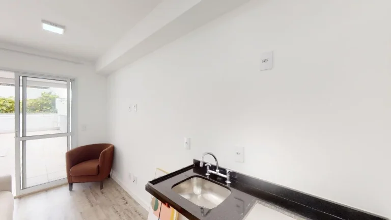 Imagem Apartamento 69M², 1Q, 1 Banheiro, 1 Vaga, Varanda, Academia, Piscina, Churrasqueira, Quadra, Espaço Gourmet, Salão de Festas e Jogos, Playground.