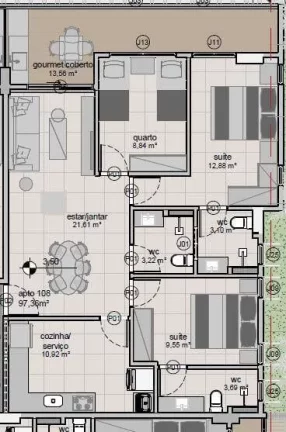 Imagem Apartamento à venda, 64 m² por R$ 1.038.216,32 - Intermares - Cabedelo/PB Imagem Apartamento à venda, 64 m² por R$ 1.038.216,32 - Intermares - Cabedelo/PB