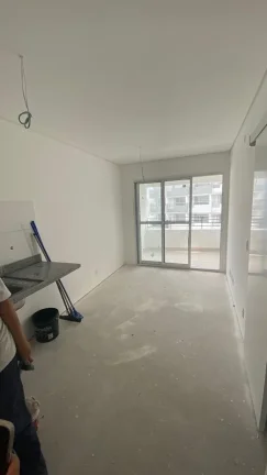 Imagem Apartamento 31 M², 1Q, 1 banheiro, 1 lavabo, ampla varanda, 1 vaga, rooftop com vista para Jockey, academia, piscina, salão de festas, lounge.