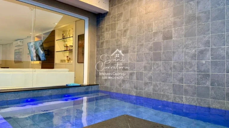 Imagem Cobertura de luxo à venda em Guarujá-SP, Morro Sorocotuba: 4 quartos, 4 suítes, 2 salas, 6 banheiros, 4 vagas, 255m².