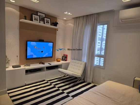 Imagem Lindo Apartamento para Venda no Condomínio Clube Domo Life, com 3 dormitórios, com 123m², 2 vagas, varanda Gourmet, Centro de São Bernardo do Campo