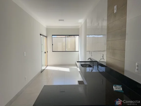 Imagem Casas Financiáveis pelo MCMV no Morada da Serra em Patos de Minas-MG Residências Novas com 2 Quartos, Suíte e Acabamento Moderno