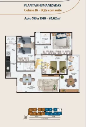 Imagem Venha conhecer esse incrível apartamento localizado no novo empreendimento em Jardim Camburi!