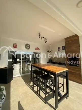 Imagem Casa Térrea com 3 suítes no Condomínio Metropolitan Park, bairro Boa esperança, em Paulínia.