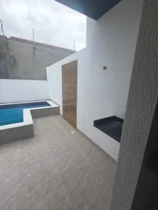 Imagem Casa para Venda em Itanhaém, San Marcos, 2 dormitórios, 1 suíte, 1 banheiro, 1 vaga