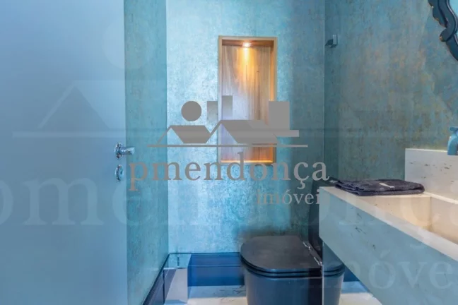 Imagem Apartamento luxuoso com 3 sui­tes e 4 vagas, 250m²
