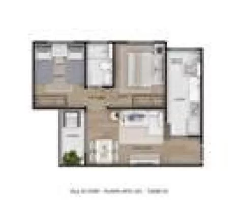 Imagem Apartamento 2 dormitórios para Venda em Teresina, Cristo Rei, 2 dormitórios, 1 banheiro, 1 vaga