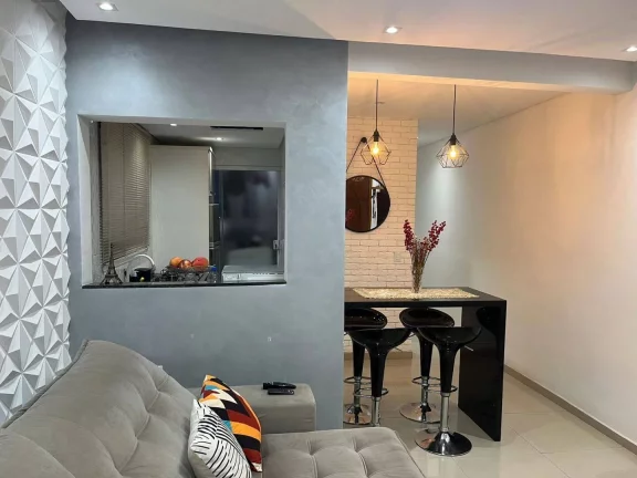 Imagem Apartamento com 2 dormitórios à venda, 55 m² por R$ 390.000,00 - Vila Camilópolis - Santo André/SP